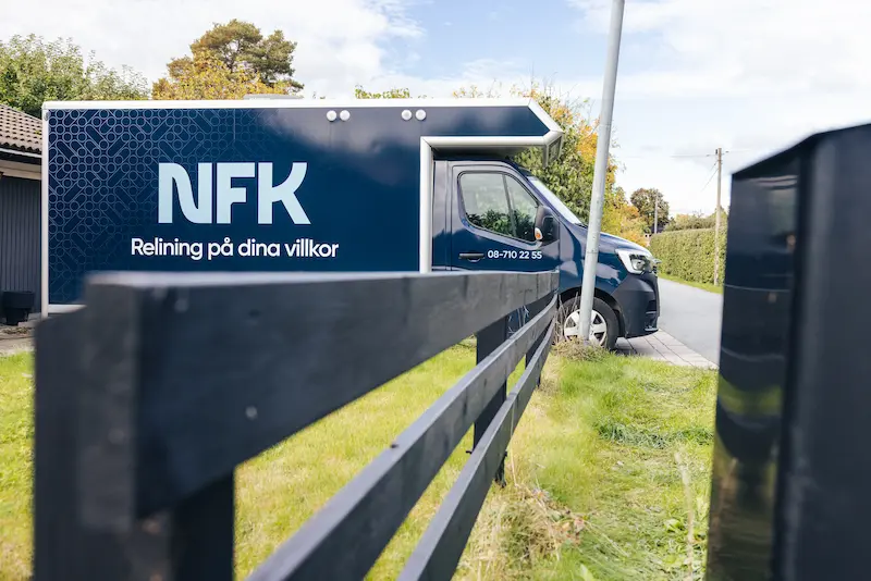 NFK AB:s servicebil i Stockholm